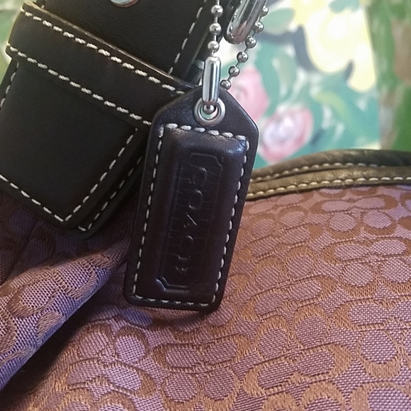 Coach signature canvas hobo bag - Picture 2 of 5